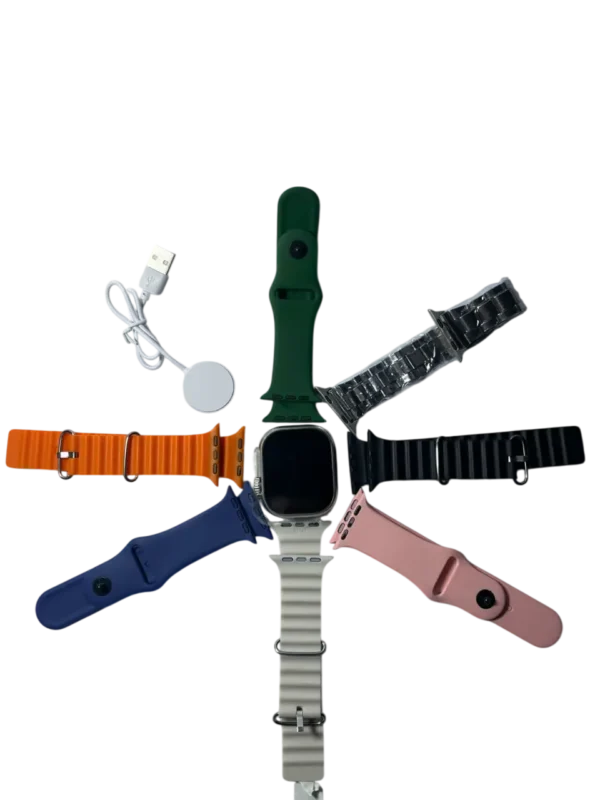 <b><table><td style="text-align: center;"><h1>Deal 02</h1></td></table>ULTRA 2 Smartwatch – 7 in 1 Strap Set</b>